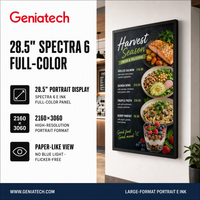 Pantalla Digital de Tinta Electrónica a Color de 28.5 Pulgadas, Pantalla de Papel Electrónico, Póster Inteligente para el Hogar, 2GB de RAM, 128GB EMMC, Android 11, OEM, ODM, TCON