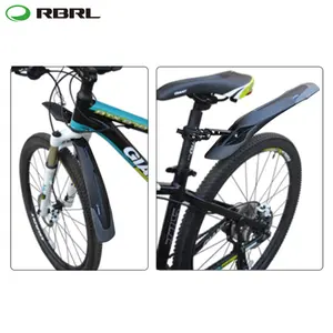 RBRL Production Custom Front Rear Rubber Bicycle Cycle Back Mountain Snow Bike Fender Mudguards