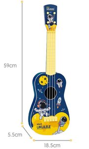 Wholesale Ukulele Kids <b>Musical</b> <b>Instrument</b> Toy Cartoon <b>Musical</b> Toys Ukulele for Toddler - Product Image 4