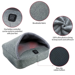 Shiatsu massaggiatore elettrico per piedi e gambe con calore lenitivo e vibrazione - Product Image 1