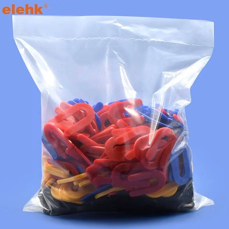Elehk 2-5/16 "x 3" cales en u en plastique 1/4 "épaisseur bleu packers en plastique u shim type fer à cheval packers de fenêtre en plastique