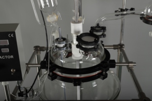 Catalyseur en verre matelassé, 1 l, boîtier d'agateur, pour laboratoire, à vendre - Product Image 6