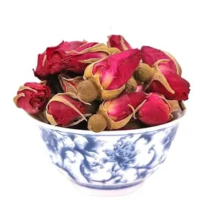 Slimming Herbal Dried Rose Wholesale Factory Food Grade Dry Rose Petals Flower Tea Herbal Tea Dried Rose Buds Tea