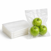 Sacs sous vide personnalisés en PA/PE pour aliments, sacs en plastique gaufrés pour aliments surgelés, viande fraîche, riz