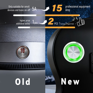 Push <strong>Button</strong> 12V 24V Illuminated Green <strong>Red</strong> Yellow Blue Light Push <strong>Button</strong> Switch Press <strong>Button</strong> for Car Boat - Product Image 5