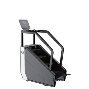 Escaladora de Aluminio Profesional de Alta Calidad para Gimnasio Comercial, Pantalla Táctil Ajustable y Personalizable, Equipo de Fitness CX9101 Pr - Product Image 4