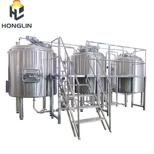 Máquina para fazer cerveja pub 1000l, equipamento artesanal para cervejaria, planta de fabricação de cerveja