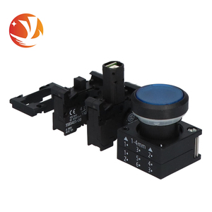 Interruptor de Botón Pulsador Azul SIEMENS 3SB3 245-0AA51 3SB3 245-0AA5122mm Original, Nuevo, con Luz Indicadora, Controlador PLC - Product Image 2