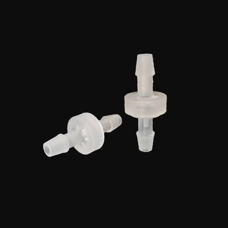 Válvula de retención de agua Válvula de plástico unidireccional Material PP con tamaños de accesorios de tubería sin flujo de 6mm