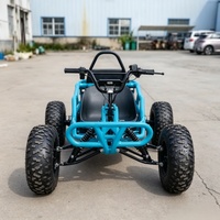 Kart électrique tout-terrain de 10 pouces 1000W avec moteur différentiel arrière pour adultes, divertissement en plein air tout-terrain