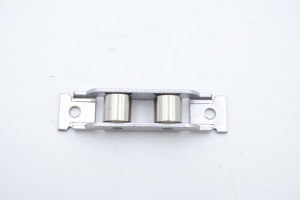 Rullo Moderno in Plastica e Acciaio per Finestre Scorrevoli in UPVC con Doppie Ruote, Accessori Hardware per Porte e Pulegge Scorrevoli per Palestre - Product Image 2