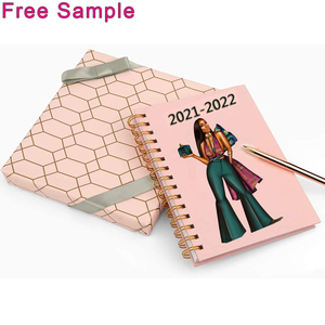 <span class=keywords><strong>2023</strong></span>ที่กำหนดเองวางแผนปกแข็งเกลียวผูกพันโลโก้ฟอยล์สีทองการตั้งครรภ์วารสารรายเดือนวางแผนวาระ - Product Image 2