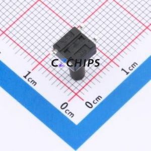 TS-1095PS-A15B2-C3D2 Tactile Switch SMD-4P,6x6mm Switch Single Pole Single Throw Round Button 1.8N Vertical Mount - Product Image 2