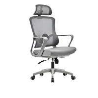 Chaise de bureau personnalisée confortable avec protection lombaire, idéale pour les superviseurs et les longues sessions assises sans fatigue