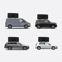 Tente de toit d'aventure à coque dure promotionnelle Abs Shell Dach Zelt Camping Camping Petite tente de toit de voiture pour le camping