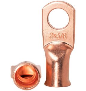 1/0 AWG-3/8 "pil pabuçları ağır tel pabuçları halka terminalleri akü kablosu 0 GAG terminalleri pil terminal konnektörleri - Product Image 5