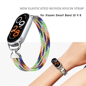 Correa Deportiva Elástica para Xiaomi Smart Band 10, Correa <span class=keywords><strong>de</strong></span> Tela Trenzada <span class=keywords><strong>de</strong></span> Nailon para Xiaomi <span class=keywords><strong>Mi</strong></span> Band 9 8 - Product Image 3
