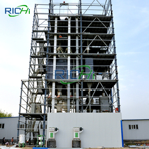 RICHI özelleştirilmiş 40-50t/h tam otomatik sığır balık hayvan kanatlı hayvan yemi üretim hattı amerika müşteri için - Product Image 4