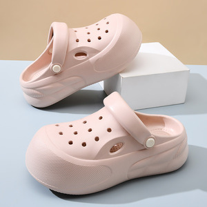 Women's Platform <b>Clogs</b> Off White Thick Sole EVA Non Slip Summer Beach Wear - Product Image 2