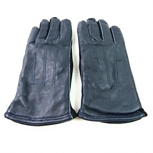Gants de moto en cuir, longueur poignet, style sportif, respirants, non doublés, pour le cyclisme, utilisation quatre saisons - Product Image 4