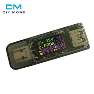 USB Tester Color Screen Voltage and Current Fast Charging Protocol Table 5A