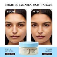 Masker Mata Private Label dengan Panthenol dan Asam Hialuronat, Patch Hidrogel Elderflower untuk Mengurangi Bengkak dan Perawatan Lingkaran Hitam