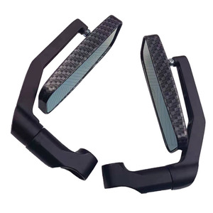 Moto Modificato Retrovisore Manubrio Secondario Modificato Retromarcia Specchio Reflex A Specchio - Product Image 6