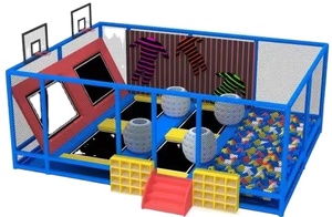 Équipement de terrain de jeu intérieur pour enfants de haute qualité-Jeux d'aventure et de toboggan sautant Grand <span class=keywords><strong>centre</strong></span> commercial de <span class=keywords><strong>parc</strong></span> de trampoline - Product Image 5