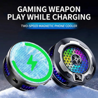 Radiateur magnétique haute puissance pour téléphone portable avec refroidissement semi-conducteur à effet de glace en ABS pour le gaming et le streaming en direct