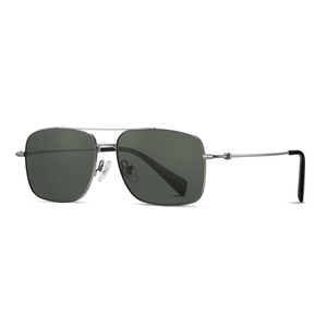 Wanda Pilot <b>Sunglasses</b> S19205 Full Rim Rectangle UV400 Anti <b>Reflective</b> Men Driving - Product Image 5