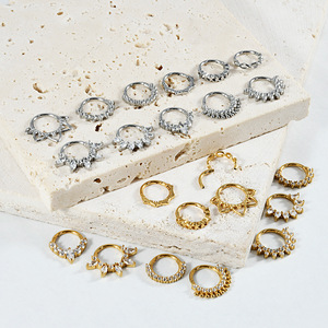 2025 Hotselling Oreille Tragus Cartilage Boucles D'oreilles <span class=keywords><strong>Helix</strong></span> Daith Body <span class=keywords><strong>Piercing</strong></span> Bijoux Avec Prix De Gros - Product Image 2