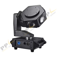 6 pièces 40W RGBW LED tête mobile lumières de scène simple volant magnétique Disco lumière pour DJ bal Bar fête danse Club éclairage stroboscopique