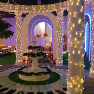 Ip65 commercia đen dây cao su ấm trắng 10 mét <span class=keywords><strong>Led</strong></span> Heavy Duty Cổ Tích chuỗi ánh sáng cho giáng sinh trang trí ngoài trời - Product Image 6