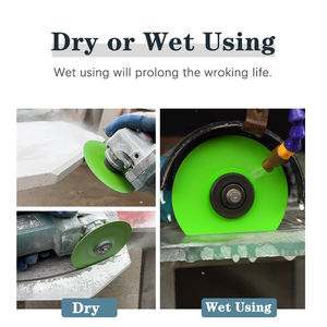 شفرة المنشار الزجاجي الرفيع ، قطع العجلات لطاحونة الزوايا ، شفرة المنشار الماسي الرقيقة ، - Product Image 6