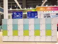Casier en ABS personnalisable avec serrure à combinaison Structure démontable de stockage en tissu mobile nouvellement conçue pour le bureau ou les étudiants