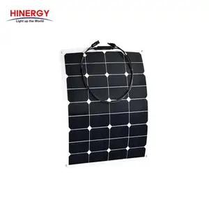 Hinergy船用半柔性电池板太阳能电池板ETFE价格为Para RV电动汽车