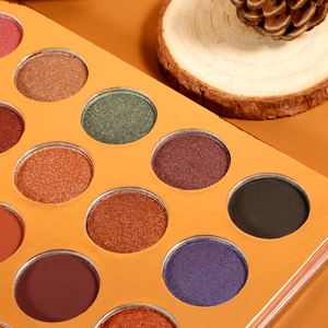 <span class=keywords><strong>Palette</strong></span> d'ombre à paupières imperméable, maquillage multicolore à paillettes, couleurs mates, avec logo OEM, Offre Spéciale - Product Image 2