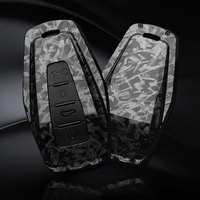 Étui de protection pour clé de voiture en fibre de carbone pour Geely Okavango Coolray Atlas Monjaro Tugella Emgrand GT S Proton X50 X70 X6 X7 EX7 GC