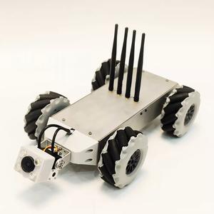 120 मीटर वाई-फाई कार चेसिस निरीक्षण रोबोट एफपीवी वीडियो ट्रांसमिशन मेकानम-पहिया वाहन रोबोट पाइप निरीक्षण रोबोट 1080 पी कैमरा - Product Image 1