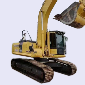 ¡Gran capacidad! Excavadoras Komatsu PC220 grandes de 22 toneladas, excavadora de servicio pesado usada hecha en Japón para aplicaciones mineras e industriales - Product Image 1