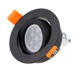Khung Đèn Âm Trần <span class=keywords><strong>LED</strong></span> Âm Tường GU10 MR16 Điều Chỉnh Được Bằng Nhôm Phụ Kiện Giữ Đèn - Product Image 5