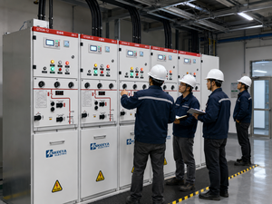 Panel de Distribución Ecológico con Aislamiento Sólido <span class=keywords><strong>SIS</strong></span> de 12kV 24kV para Energía Verde, Clasificación IP40, 1250A/630A, Aluminio y Zinc - Product Image 1