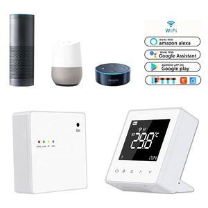 Termostato inalámbrico para calefacción de habitación, termostato Rf programable con Wifi para agua, Internet, <span class=keywords><strong>Tuya</strong></span>, mejor - Product Image 2