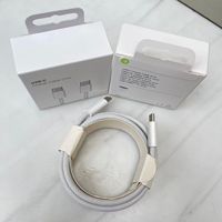Câble de charge rapide USB-C vers C 5A en alliage d'aluminium tressé 5 mm 1m/2m pour iPhone 15/16 Pro Max, appareil photo et imprimante