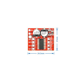 Módulo Controlador de Motor Taidacent <span class=keywords><strong>L298n</strong></span>, Controlador de Motor L293, Puente H Dual, Placa Controladora de Motor de CC, Chip MX1508 para Coche Inteligente y Robot - Product Image 2