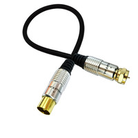 Câble d'antenne satellite TV coaxial 9.5mm femelle mâle à type F mâle 0.3m/1.5m/2m/3m/5m