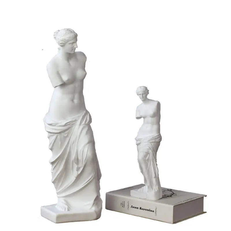 Arte della resina statua classico antico dea greca statua bianco Venus staute