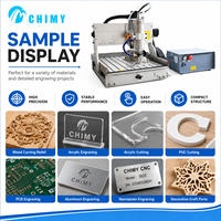 Mini Router CNC 3040 de 4 Ejes con Rotatorio para Grabado de Madera, Aluminio y Jade