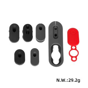 Cache-câble magnétique étanche en silicone pour port de charge de trottinette électrique pliable Xiaomi 4 Pro/4 Lite – Pièces et accessoires - Product Image 6