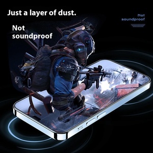 Tích hợp chống bụi chống Peep HD 15 toàn màn hình 13 phim bảo vệ màn hình chống vân tay cho Apple 16pro 14 12 điện thoại di động - Product Image 3